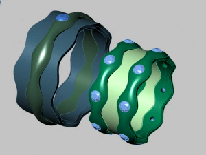 ring set 8 3D Model