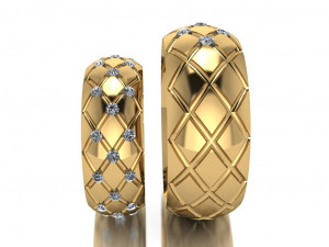 ring set 10 3D Model