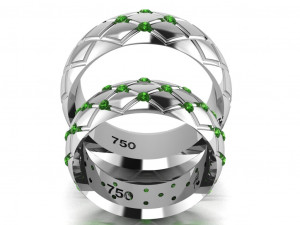 ring set 10 3D Model