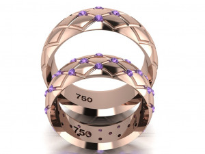 ring set 10 3D Model