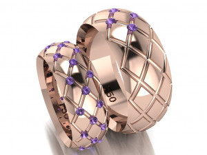 ring set 10 3D Model