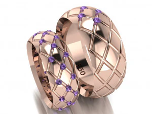 ring set 10 3D Model