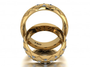 ring set 10 3D Model