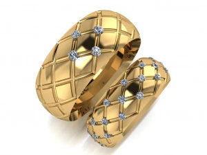ring set 10 3D Model