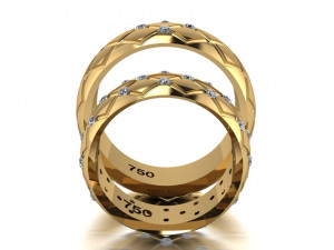 ring set 10 3D Model