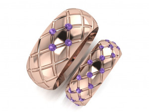 ring set 10 3D Model
