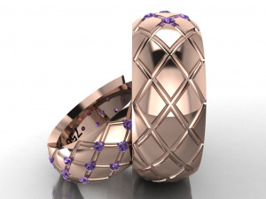 ring set 10 3D Model