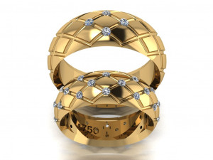 ring set 10 3D Model