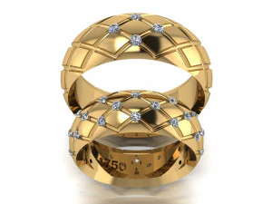 ring set 10 3D Model