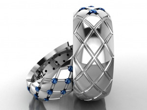 ring set 10 3D Model