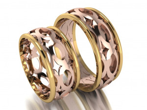 ring set 11 Modèle 3D