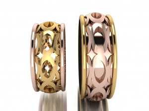 ring set 11 Modelo 3D