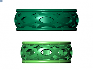 ring set 11 Modelo 3D
