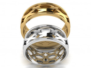 ring set 11 Modelo 3D