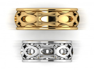 ring set 11 Modelo 3D
