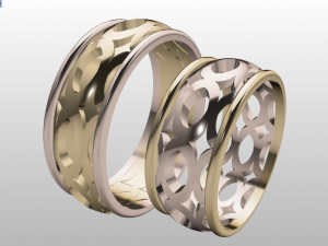 ring set 11 Modelo 3D