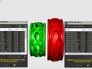 ring set 11 Modelo 3D