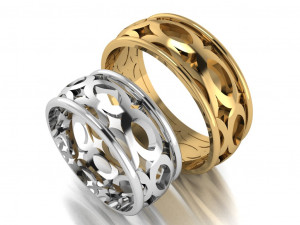 ring set 11 Modelo 3D