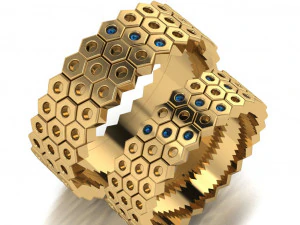 ring set 12 3D Model