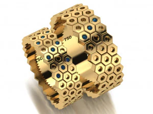 ring set 12 3D Model