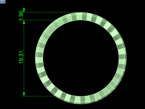 ring set 12 3D Model
