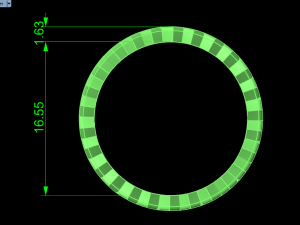 ring set 12 3D 模型