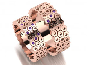ring set 12 3D Model
