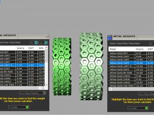 ring set 12 3D 模型