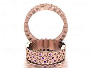 ring set 12 3D 模型