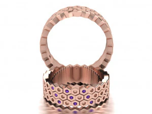 ring set 12 3D Model
