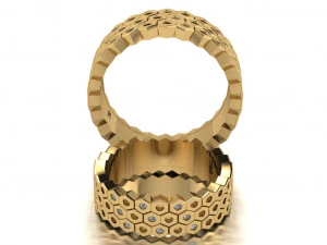 ring set 12 3D Model