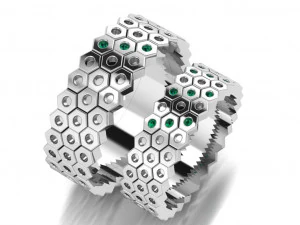 ring set 12 3D Model
