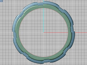 रिंग सेट 14 3D मॉडल