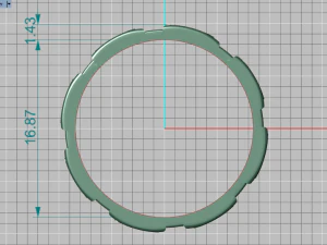 रिंग सेट 14 3D मॉडल