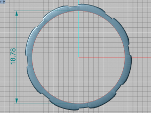 ring set 14 Modelo 3D