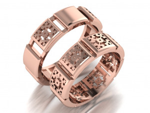 ring set 13 3D Model