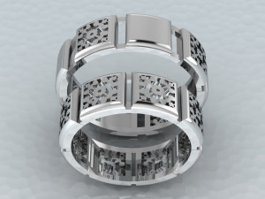 ring set 13 3D Model