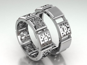 ring set 13 3D Model