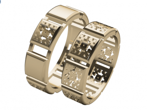 ring set 13 3D Model