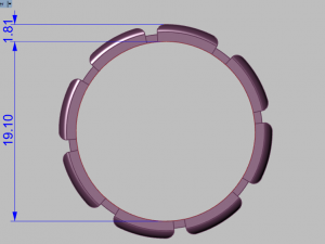 ring set 13 3D Model