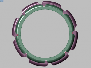 ring set 13 3D Model