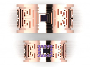 ring set 15 3D Model