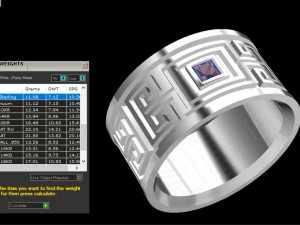 ring set 15 3D Model