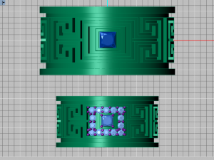 ring set 15 3D Model