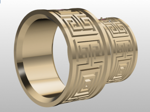 ring set 15 3D Model