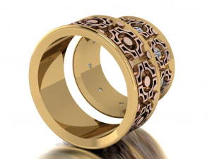 ring set 16 3D Model