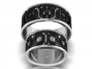 ring set 16 3D Model
