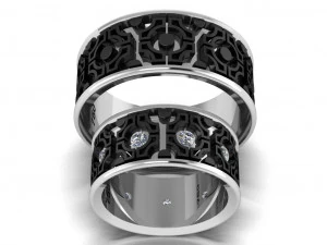 ring set 16 3D Model