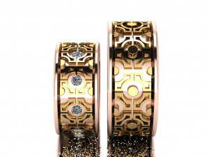 ring set 16 3D Model