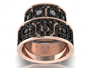 ring set 16 3D Model